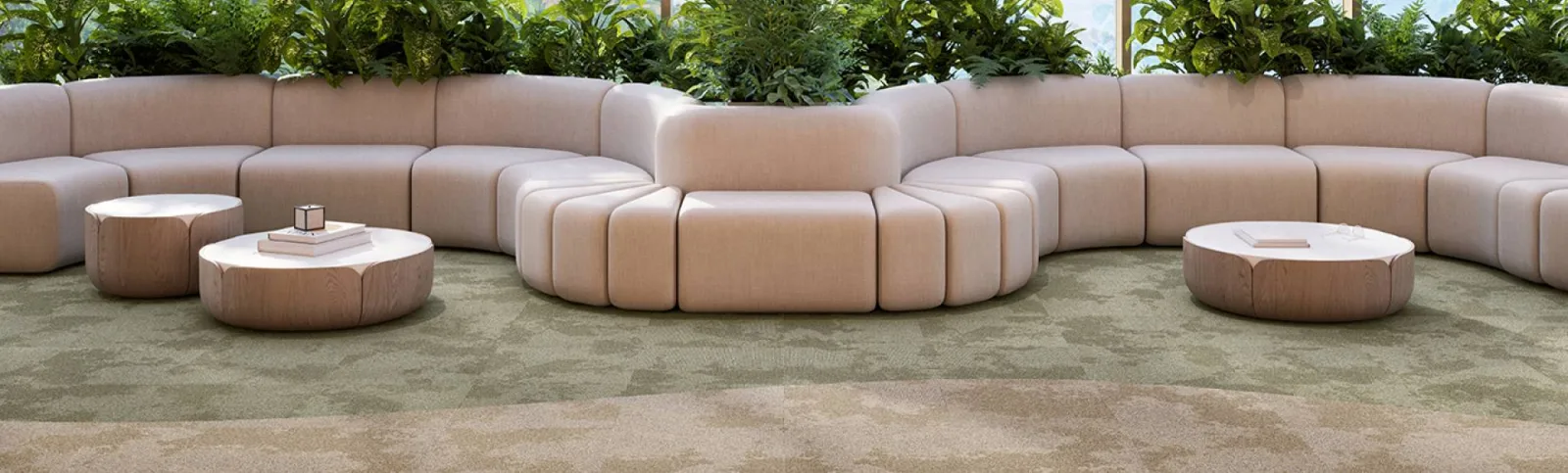 Tramontane carpet by Balsan shown in an interior roomshot
